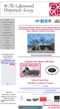 Mobile Screenshot of lakewoodhistory.org